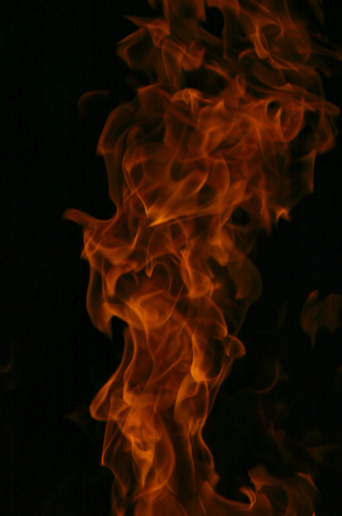 A Study of Flame: Panel 1 [ EF 70-200mm 1:4 L ]