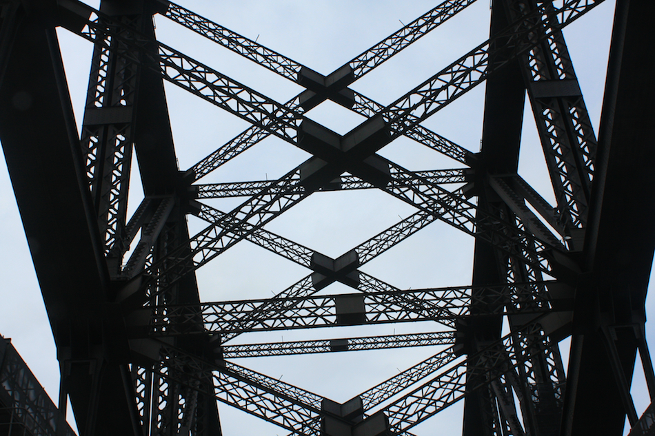 Sydney Harbour Bridge Scaffolding [ EF 28mm 1.8 ]