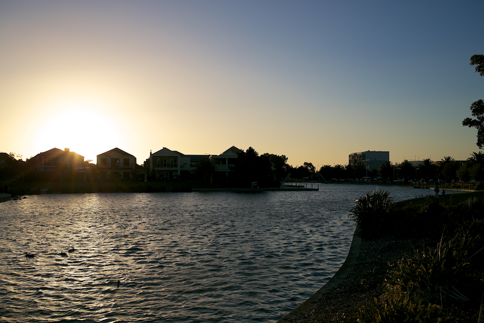 Sunset, Mawson Lakes [ EF 40mm 2.8 STM ]