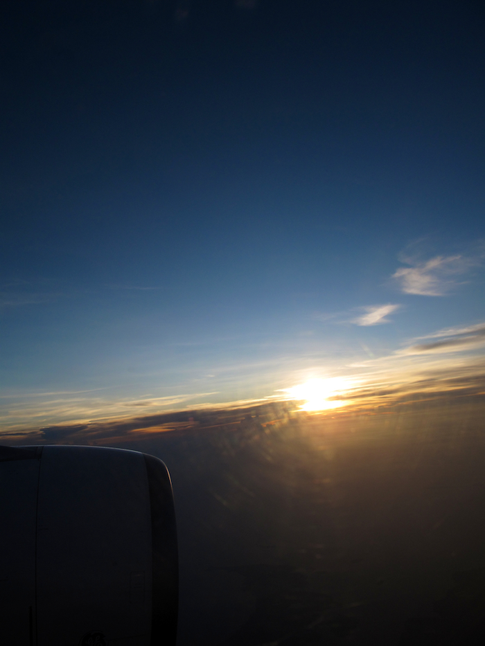 Airborne Sunset