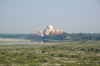 Distant Taj Mahal
