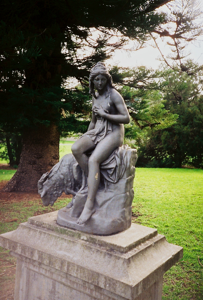 The Nymph with Amalthea